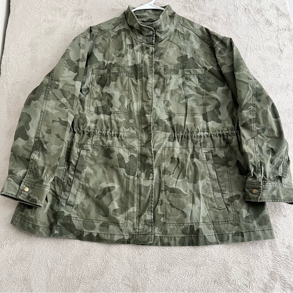 Old Navy Camouflage Jacket - Green